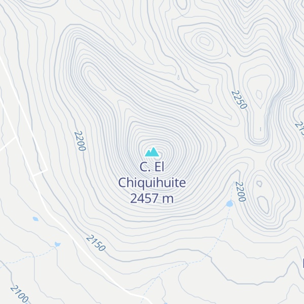 Map of C. El Chiquihuite
