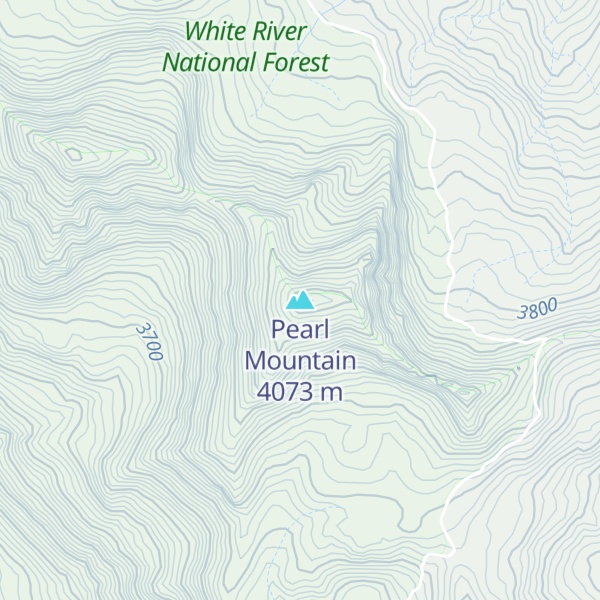 Map of Pearl Mountain