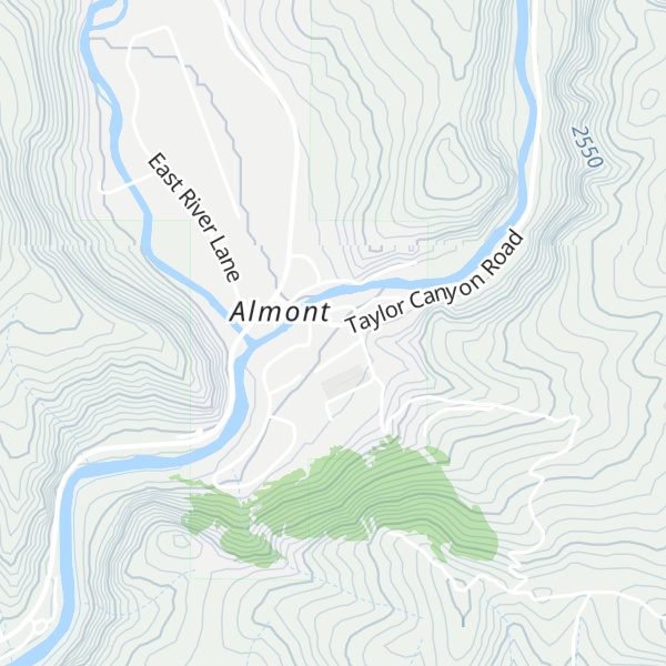 Map of Three Rivers Resort & Outfitting