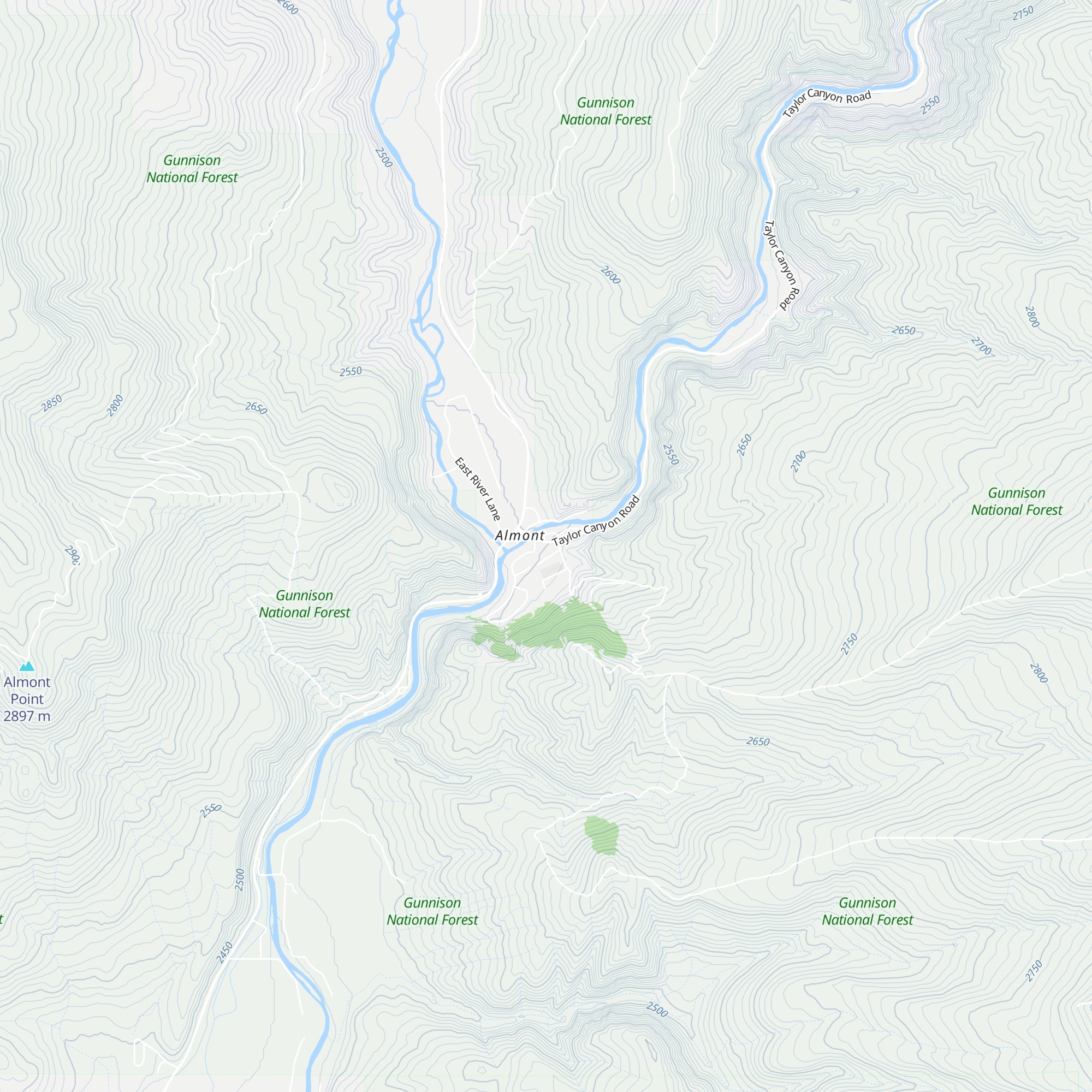 Three Rivers Resort & Outfitting map