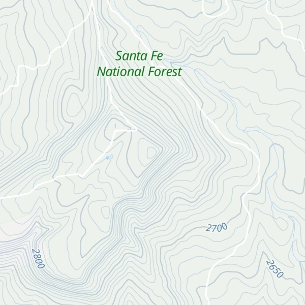 Map of Eureka Mesa