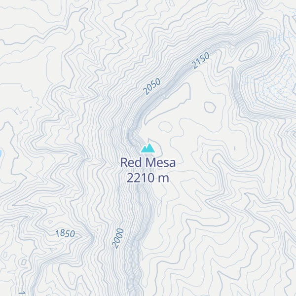Map of Red Mesa