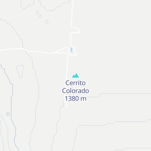 Map of Cerrito Colorado