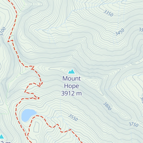 Map of Mount Hope