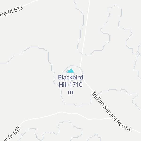 Map of Blackbird Hill