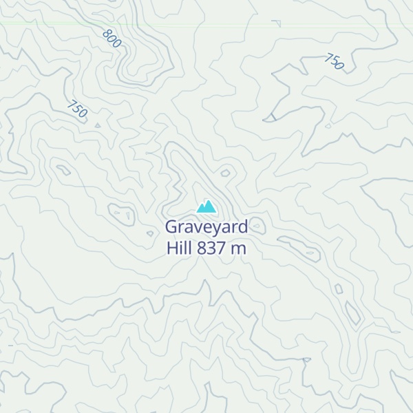 Map of Graveyard Hill
