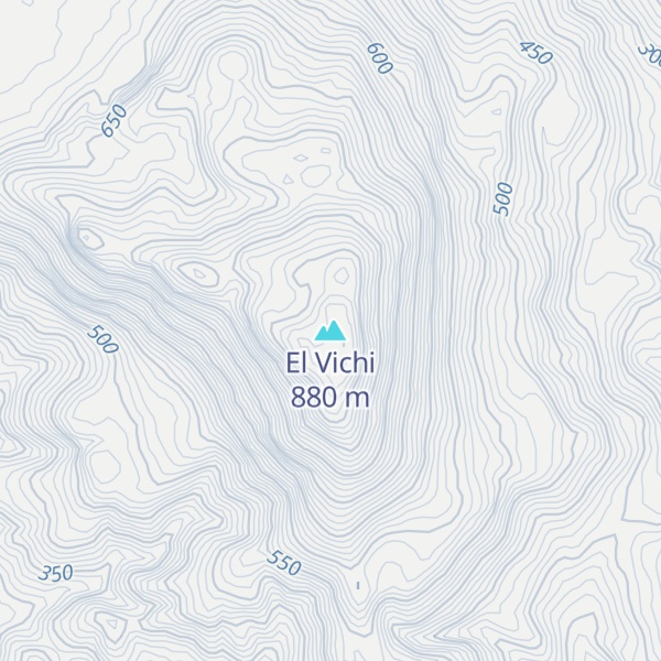 Map of El Vichi