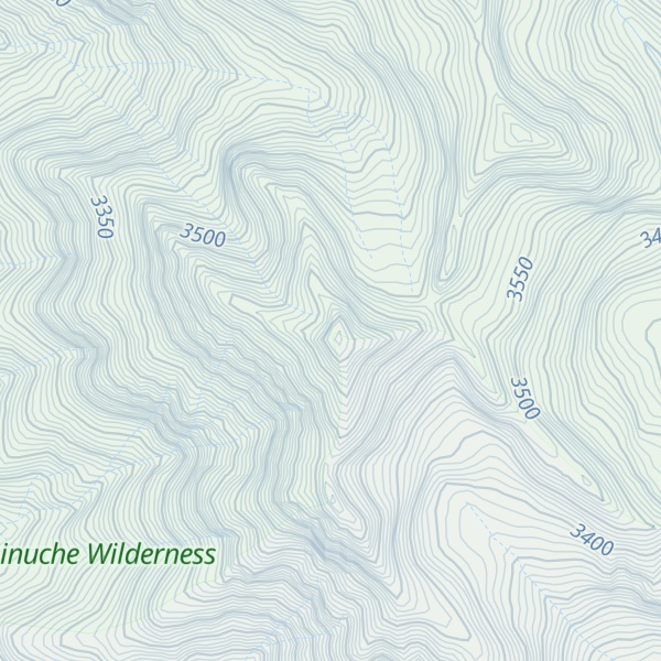Map of Sheep Mountain