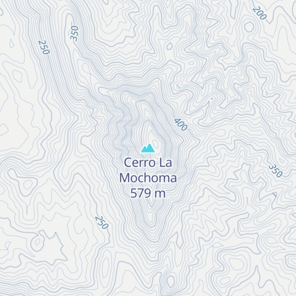 Map of Cerro La Mochoma