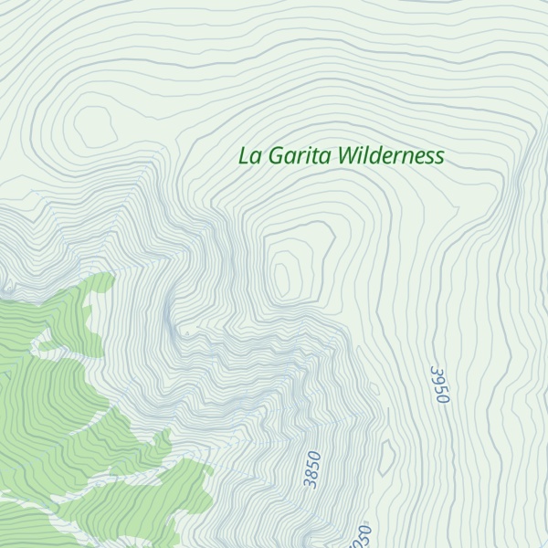 Map of Baldy Chato