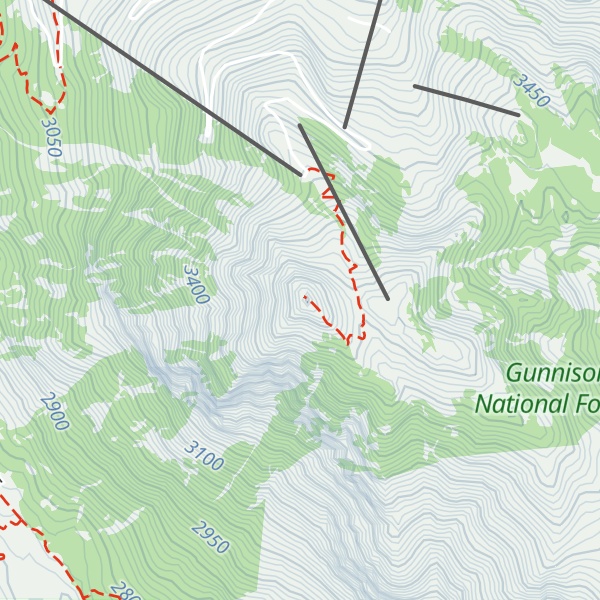 Map of Crested Butte