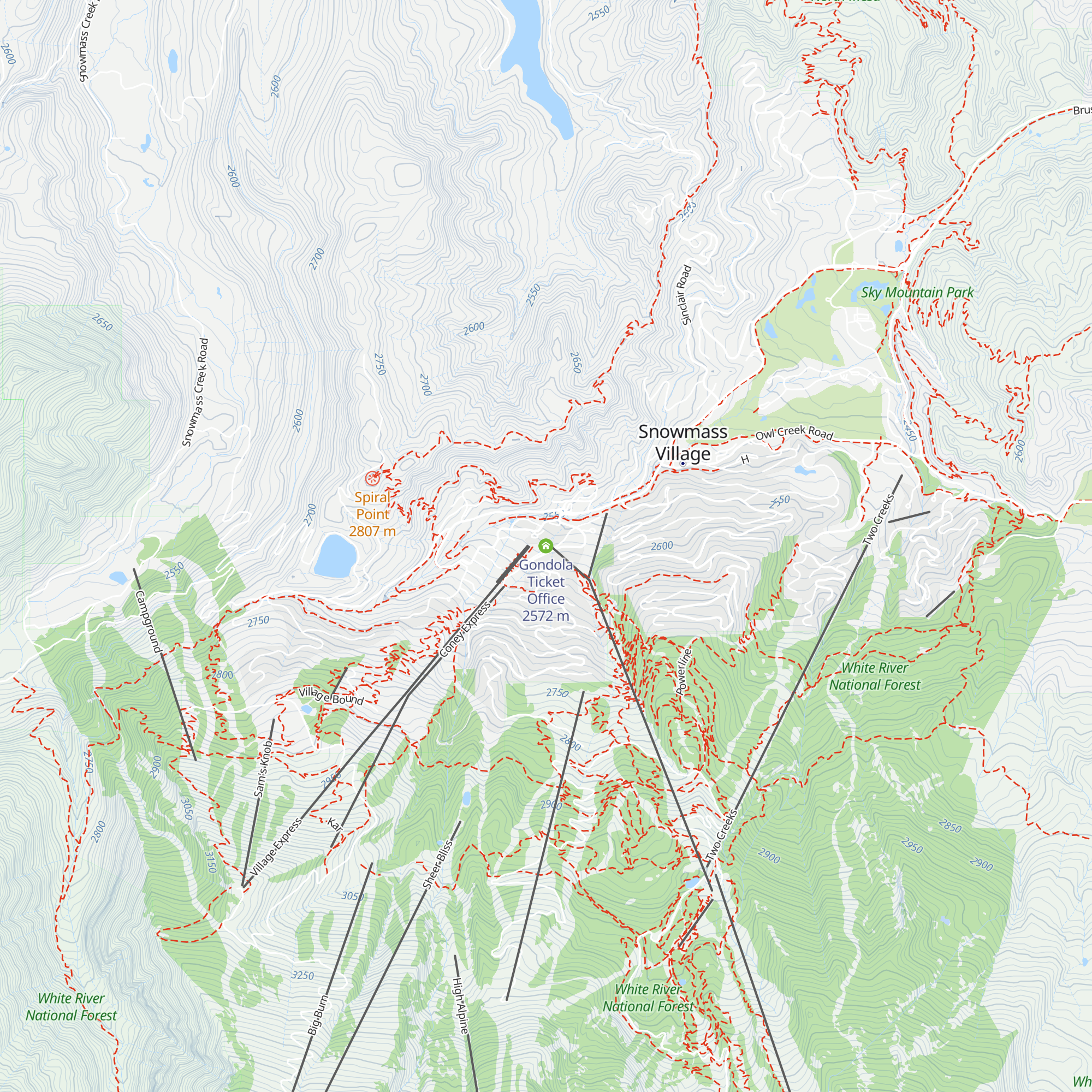 Gondola Ticket Office map