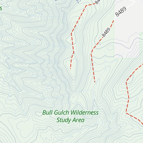 Map of Big Red Hill