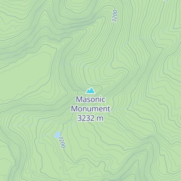 Map of Masonic Monument