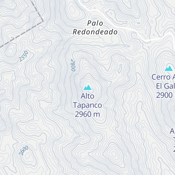 Map of Alto Tapanco