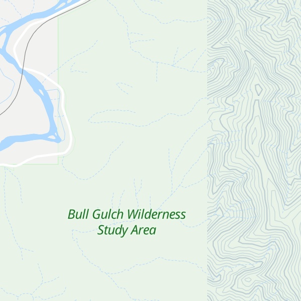 Map of Jack Flats