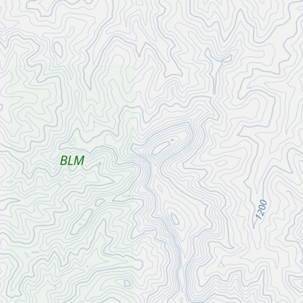 Map of Red Butte