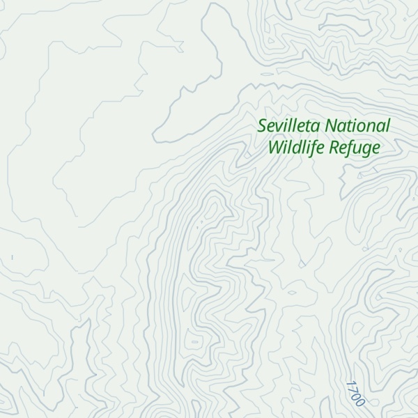 Map of Sierra Ladrones