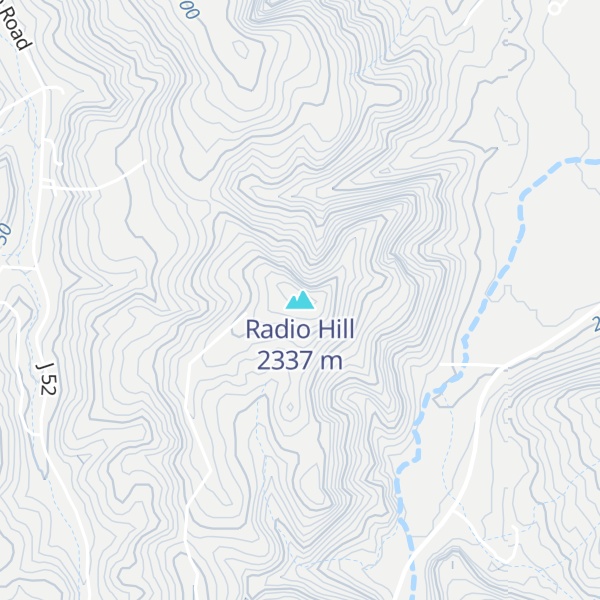 Map of Radio Hill
