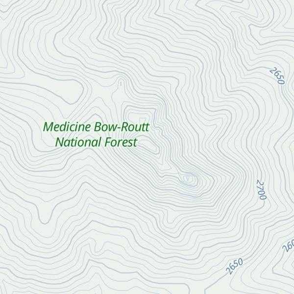 Map of Saddle Mountain