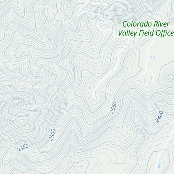Map of Blowout Hill