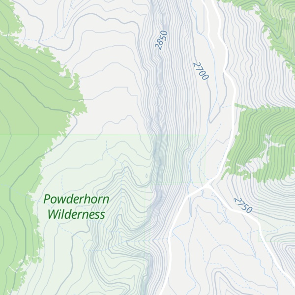 Map of Cathedral Point