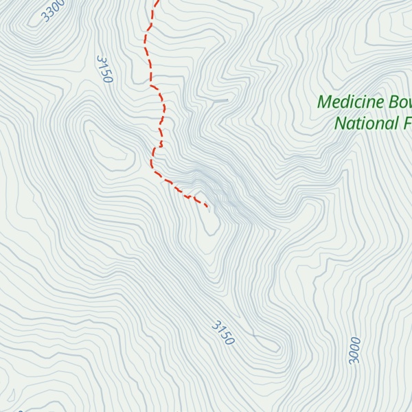 Map of Sand Mountain
