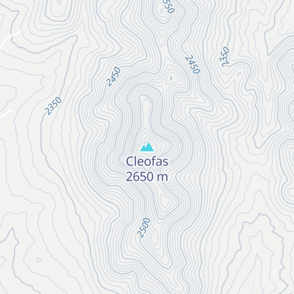 Map of Cleofas