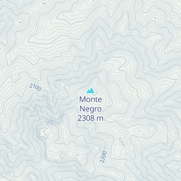 Map of Monte Negro