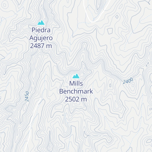 Map of Mills Benchmark