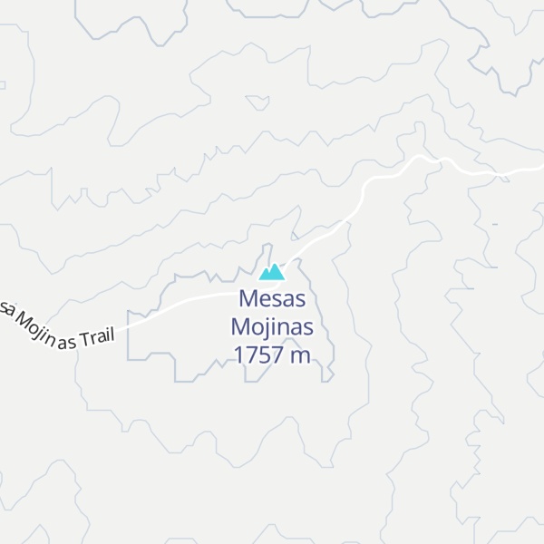 Map of Mesas Mojinas