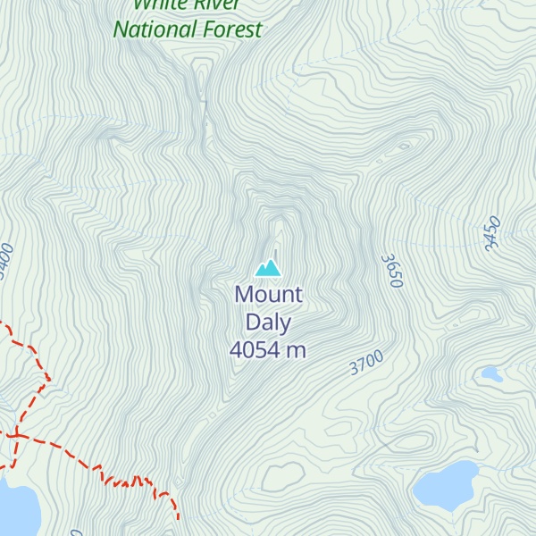 Map of Mount Daly