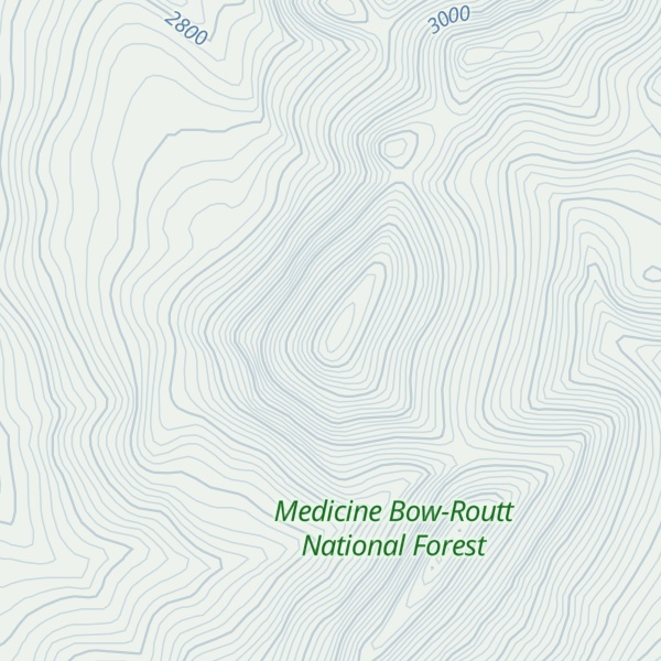 Map of Diamond Peak