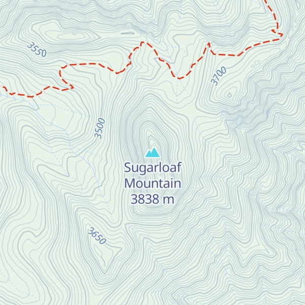 Map of Sugarloaf Mountain