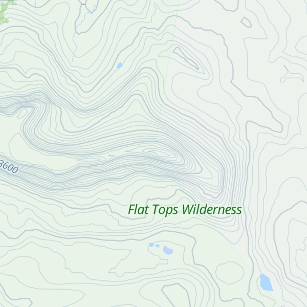 Map of Orno Peak