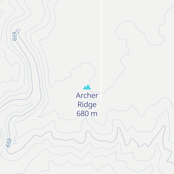 Map of Archer Ridge