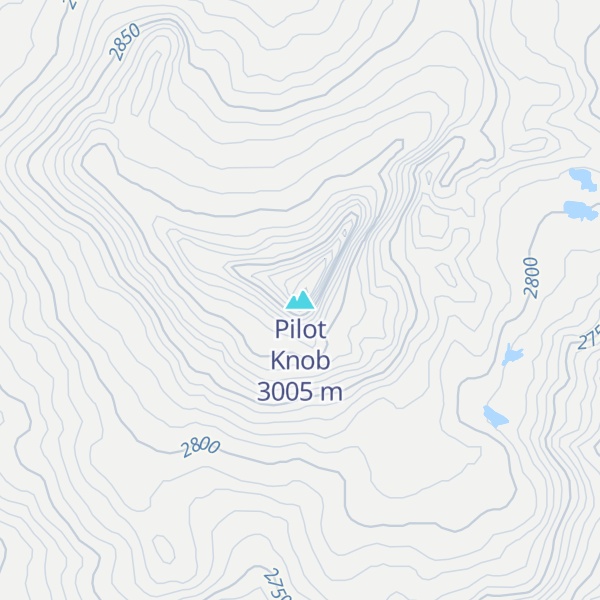 Map of Pilot Knob
