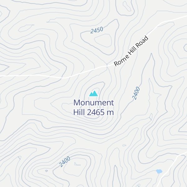 Map of Monument Hill