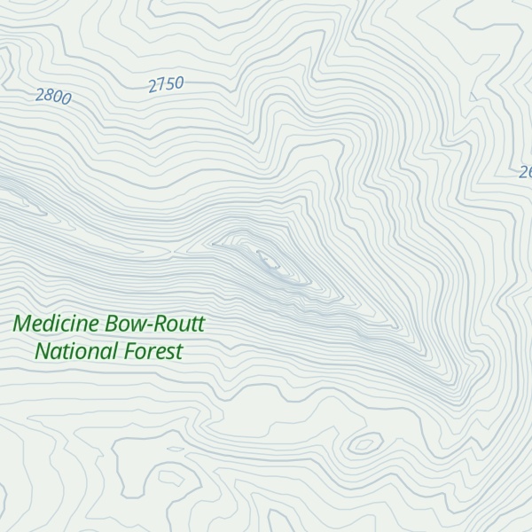 Map of Saddle Mountain