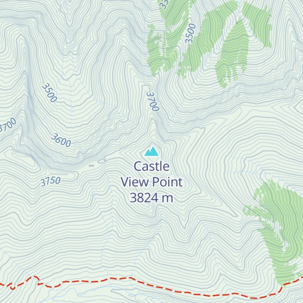 Map of Castle View Point