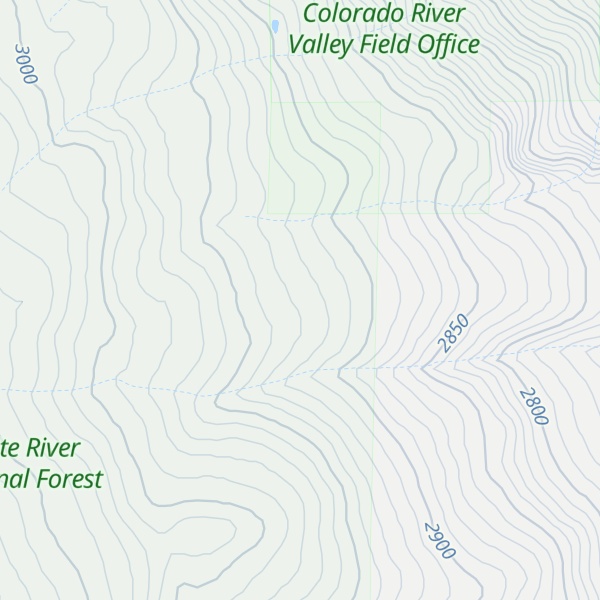 Map of Monegar Ridge