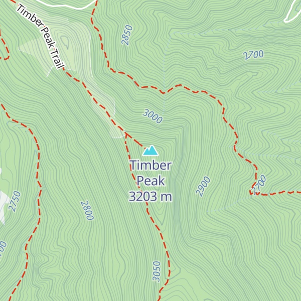 Map of Timber Peak