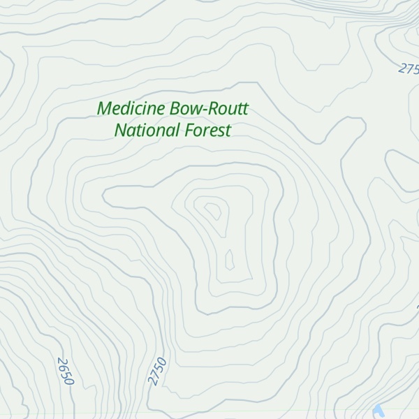 Map of Quaker Mountain