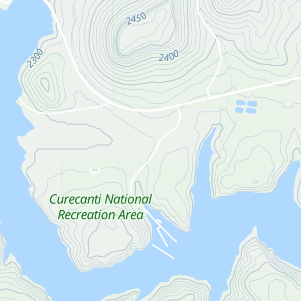 Map of Elk Creek Visitor Center