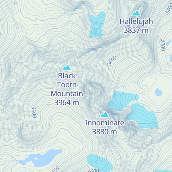 Map of Mount Woolsey
