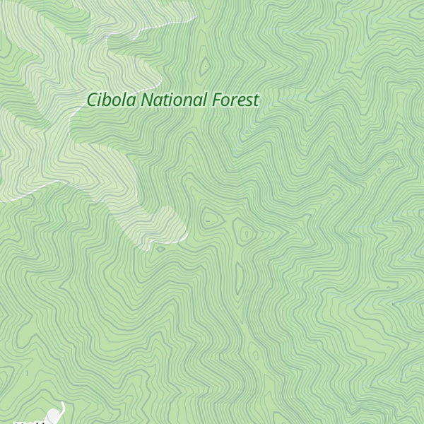 Map of North Peak