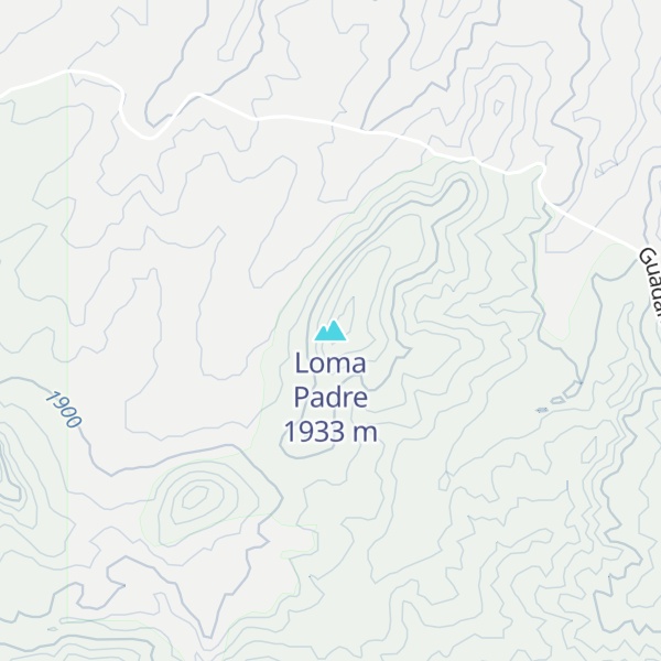 Map of Loma Padre