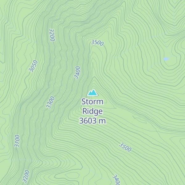 Map of Storm Ridge