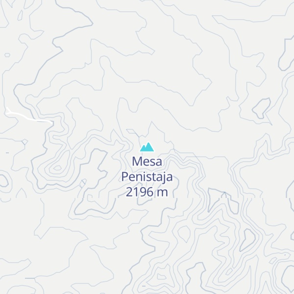 Map of Mesa Penistaja