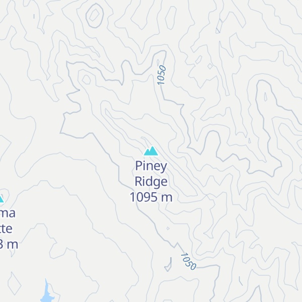 Map of Piney Ridge